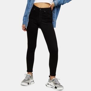 Jamie high waist black jeans